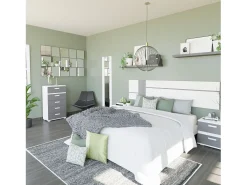 duehome Espejo De Pared|Espejo-Espejo mural Ataneq Blanco