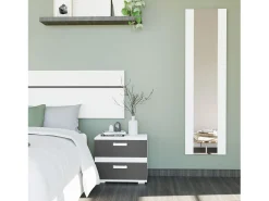 duehome Espejo De Pared|Espejo-Espejo mural Ataneq Blanco