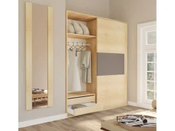 duehome Espejo De Pared|Espejo-Espejo mural Ataneq Cambria Marru00f3n