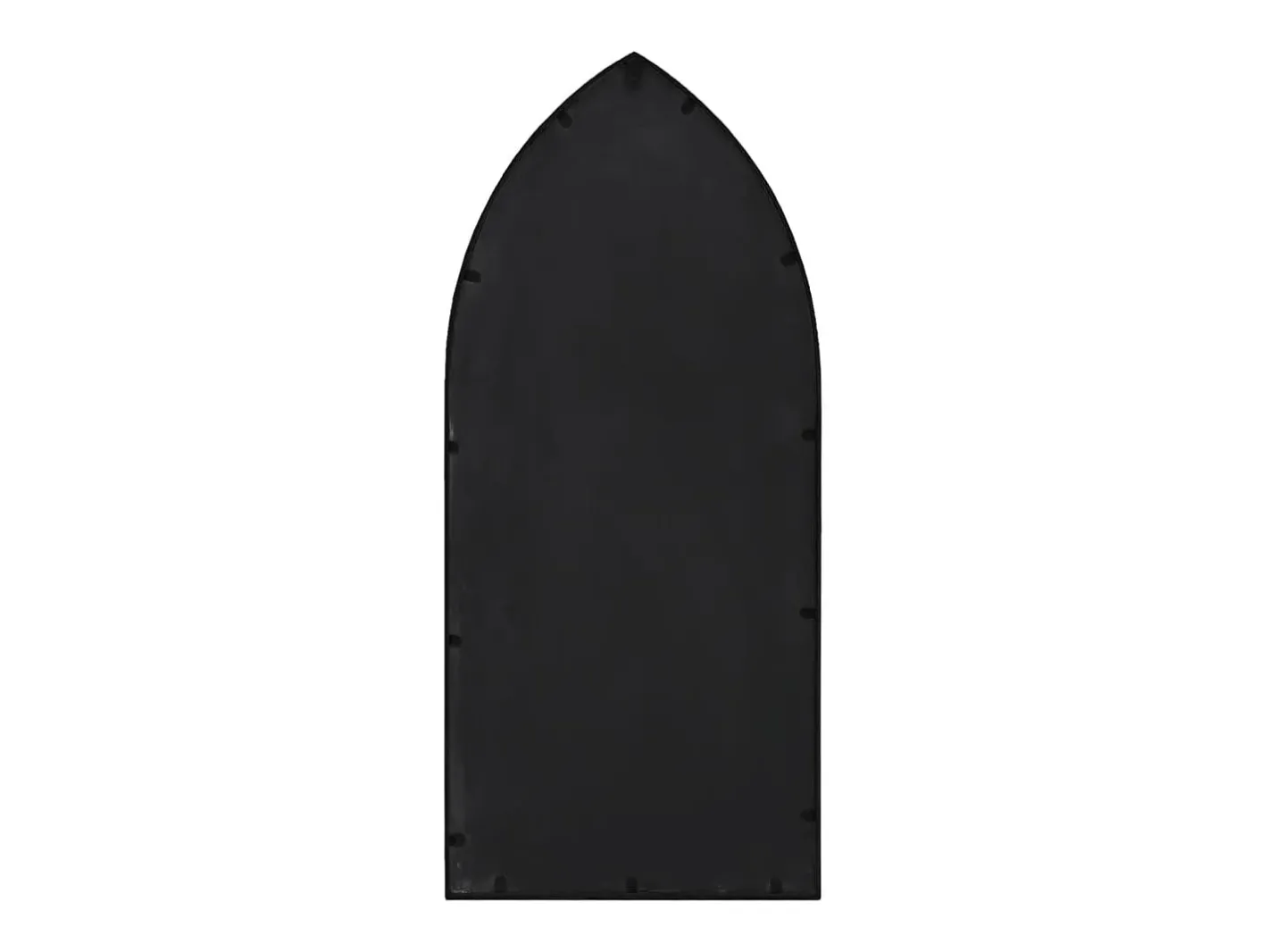 Espejo 100x45 cm Hierro para uso interior Negro Clearance