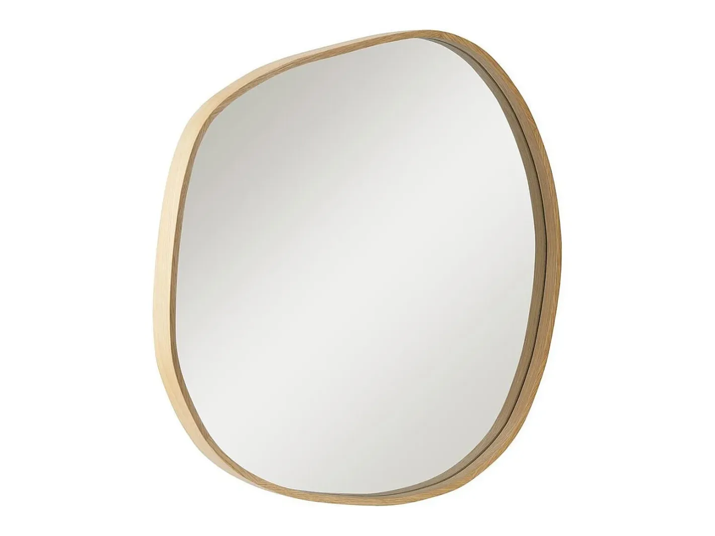 Best Espejo piedra roble 60x60cm LEONIE Color natural claro