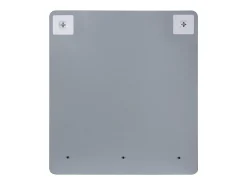 Espejo rectangular con estante SORRENTO Blanco Discount