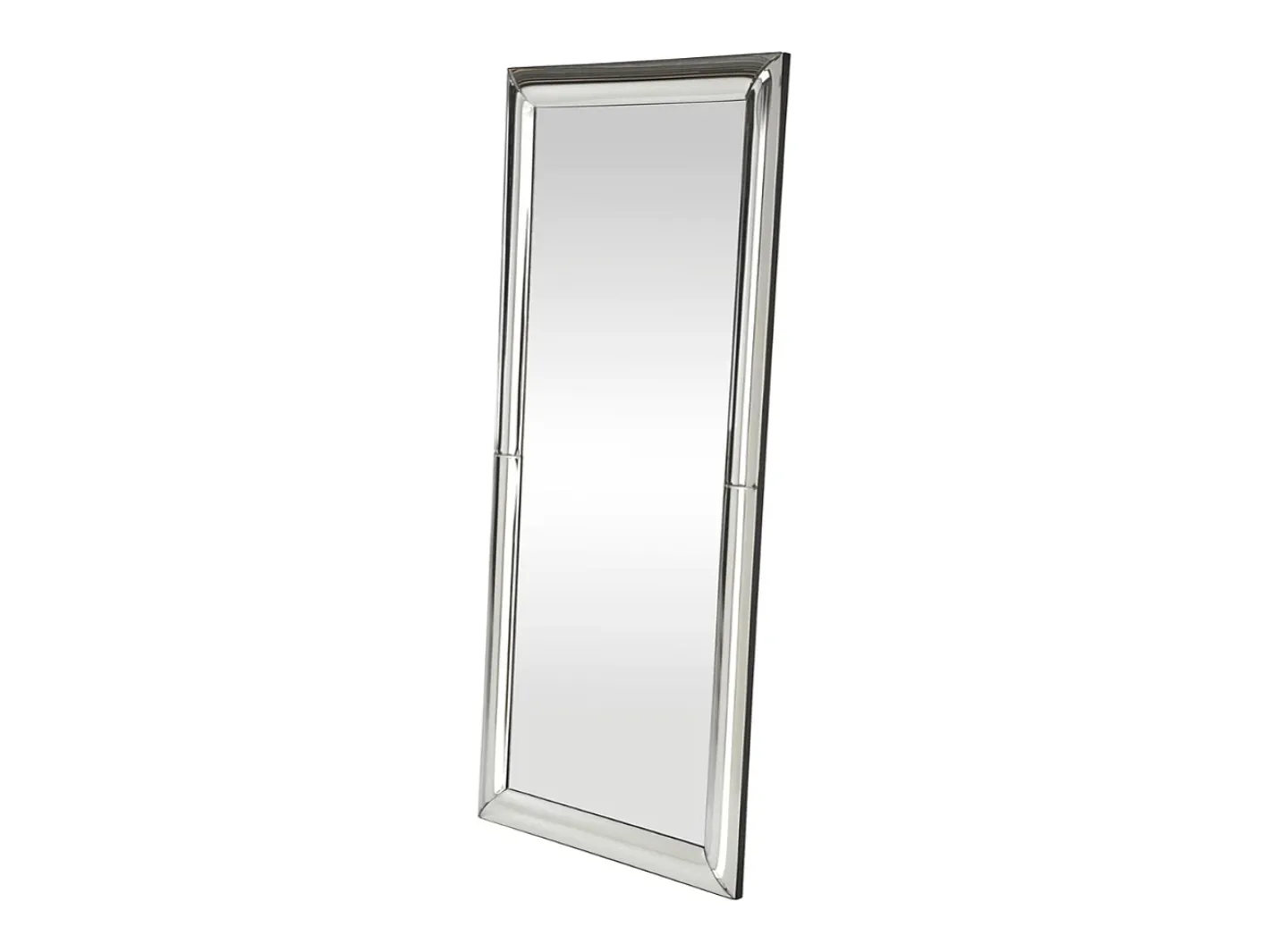 MSO Espejo De Pared|Espejo-Espejo rectangular de diseño 162 x 72 cm Ven Plateado