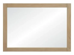 Espejo rectangular de madera ATOLL Color natural claro Online