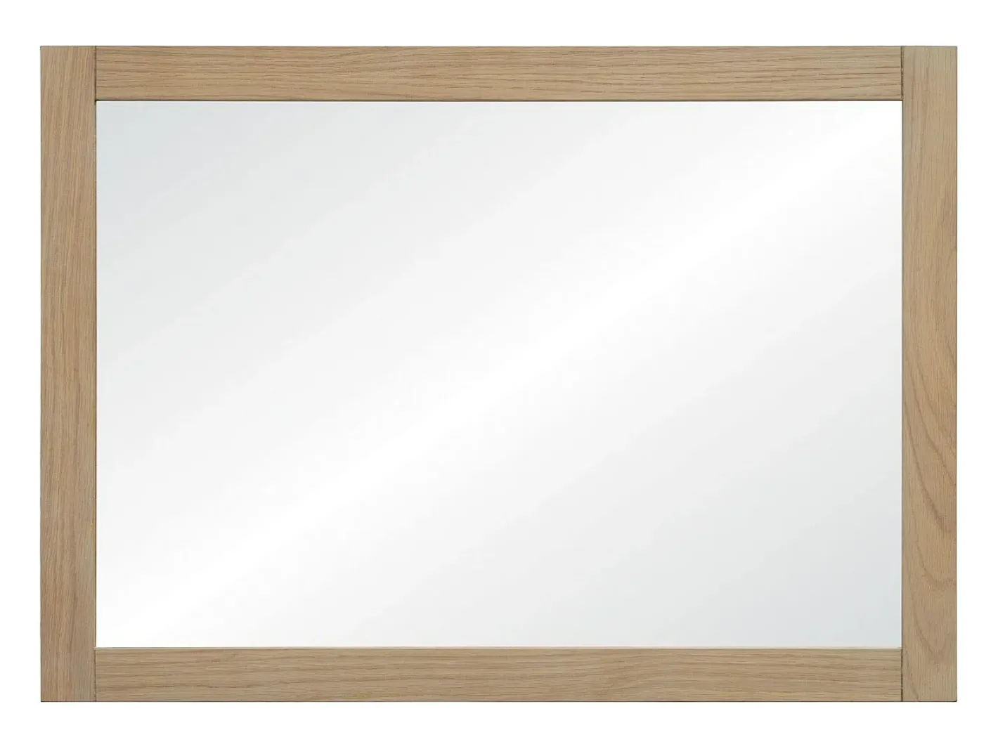 Espejo rectangular de madera ATOLL Color natural claro Online