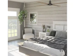 duehome Espejo rectangular Kira Andersen Pino - Gris Marru00f3n Best
