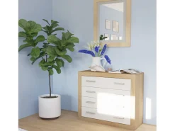 Online duehome Espejo rectangular Kira Cambria - Blanco Marru00f3n