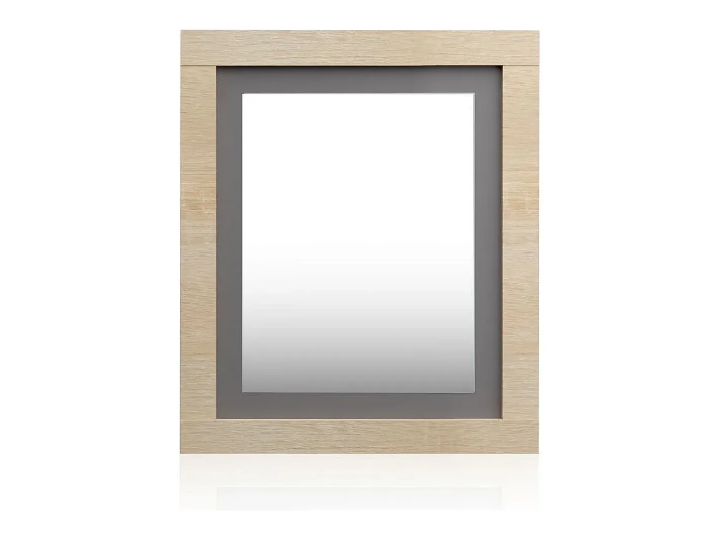 Best duehome Espejo rectangular Kira Cambria - Grafito Marru00f3n