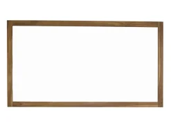 New BERAH GETAH Espejo rectangular maciza de mindi 145x80 cm Color natural claro