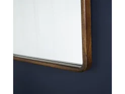 BERAH GETAH Espejo rectangular maciza de mindi 60x80 cm Marru00f3n Best