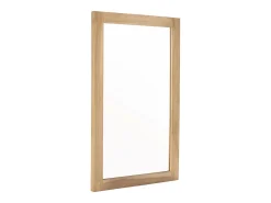 Discount BERAH GETAH Espejo rectangular maciza de mindi 50x80 cm Color natural claro