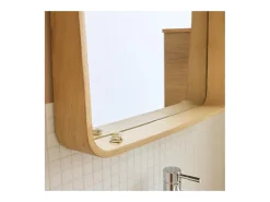 Best Espejo rectangular 60x80cm MARIUS Color natural claro