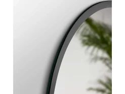 Discount Espejo redondo con iluminación decorativa LED Zeus para baño y hogar Transparente