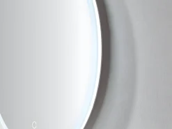 Online OZAIA Espejo redondo de baño con leds luminosos DANIELA - L80 x A80 cm Transparente