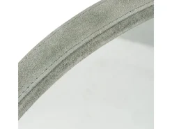 Les Tendances Espejo De Pared|Espejo-Espejo redondo de cuero Patty D 40 cm Verde