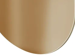 OZAIA Espejo De Pared|Espejo-Espejo sin marco - L. 50 x A. 68 cm - Marrón - GUILINO Transparente