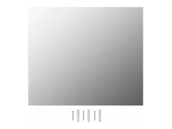 Online Espejo sin marco 70x50 cm Cristal Plateado