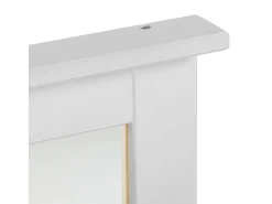 Outlet Espejo VIGO 55,5 x 5 x 70 cm Madera maciza de pino Blanco