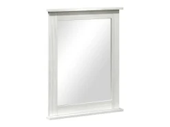 Outlet Espejo VIGO 55,5 x 5 x 70 cm Madera maciza de pino Blanco