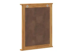 Espejo VIGO Marrón Miel 55,5 x 5 x 70 cm Madera Maciza de Pino Marru00f3n