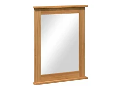 Espejo VIGO Marrón Miel 55,5 x 5 x 70 cm Madera Maciza de Pino Marru00f3n