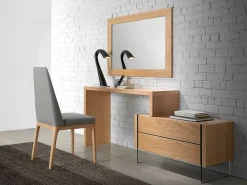 Discount Espejo 110x75x2.5 cm Marrón Soho Marru00f3n