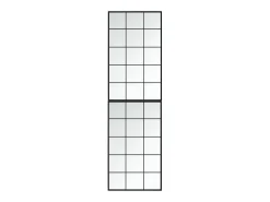 Espejos de pared 2 uds metal 100x60 cm ES870884 Negro Best