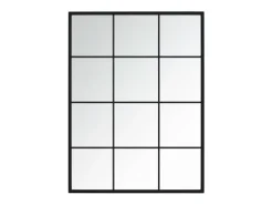 Espejo De Pared|Espejo-Espejos de pared 3 uds metal 80x60 cm ES218179 Negro