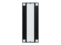 Espejo De Pared|Espejo-Espejos de pared 2 uds metal 100x40 cm ES877640 Negro