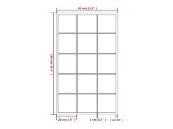 Espejo De Pared|Espejo-Espejos de pared 2 uds 100x60 cm metal Negro