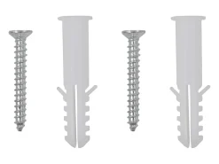 New Espejos de pared redondos 2 unidades vidrio 50 cm ES311072 Plateado