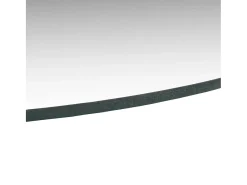 New Espejos de pared redondos 2 unidades vidrio 50 cm ES311072 Plateado