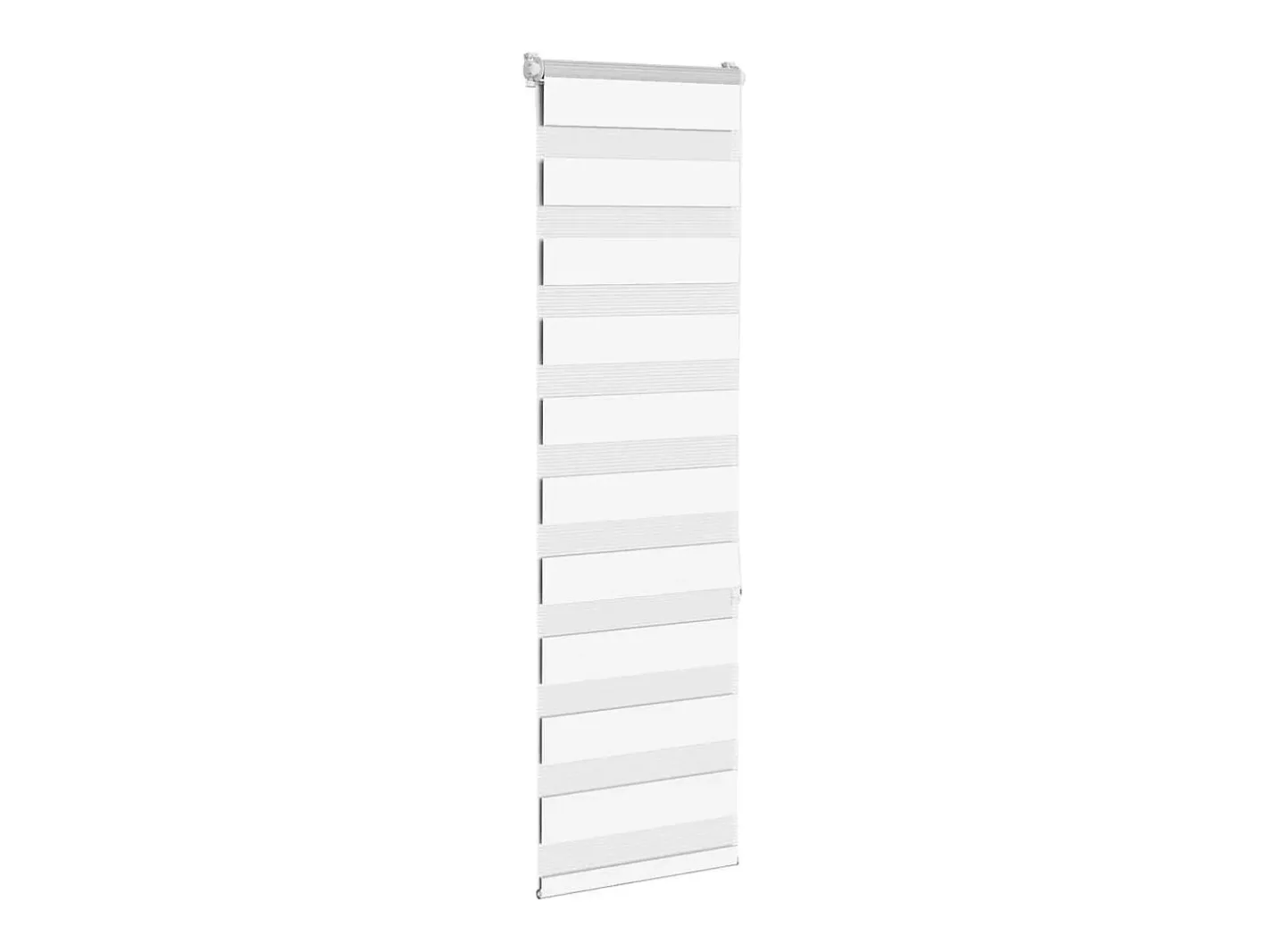 Estor cebra 40x150 cm ancho tejido 35,9 cm poliéster Blanco Sale