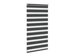 Ropa De Casa-Estor cebra 85x100 cm ancho tela 80,9 cm poliéster Negro
