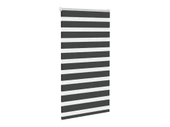 Ropa De Casa-Estor cebra 85x100 cm ancho tela 80,9 cm poliéster Negro