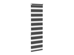 Online Estor cebra 50x150 cm ancho tela 45,9 cm poliéster Negro