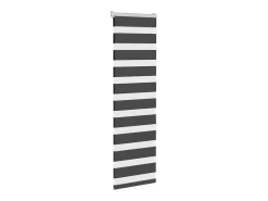 Online Estor cebra 50x150 cm ancho tela 45,9 cm poliéster Negro