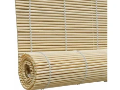Online Estor enrollable de bambú natural 80x160 cm Beige