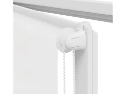 Estor enrollable de ducha 100x240 cm ancho de tela 96 cm Blanco Outlet