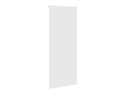 Estor enrollable de ducha 100x240 cm ancho de tela 96 cm Blanco Outlet