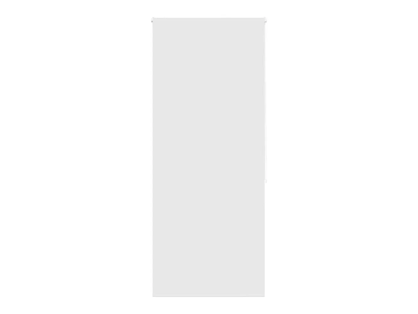 Estor enrollable de ducha 100x240 cm ancho de tela 96 cm Blanco Outlet