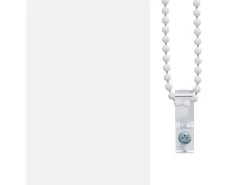 New Estor enrollable de ducha con casete de tela ancho 96 cm Blanco