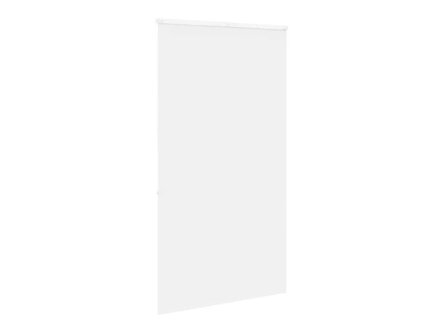 Estor enrollable de ducha con casete de tela ancho 136 cm Blanco