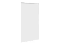 Estor enrollable de ducha con casete de tela ancho 136 cm Blanco