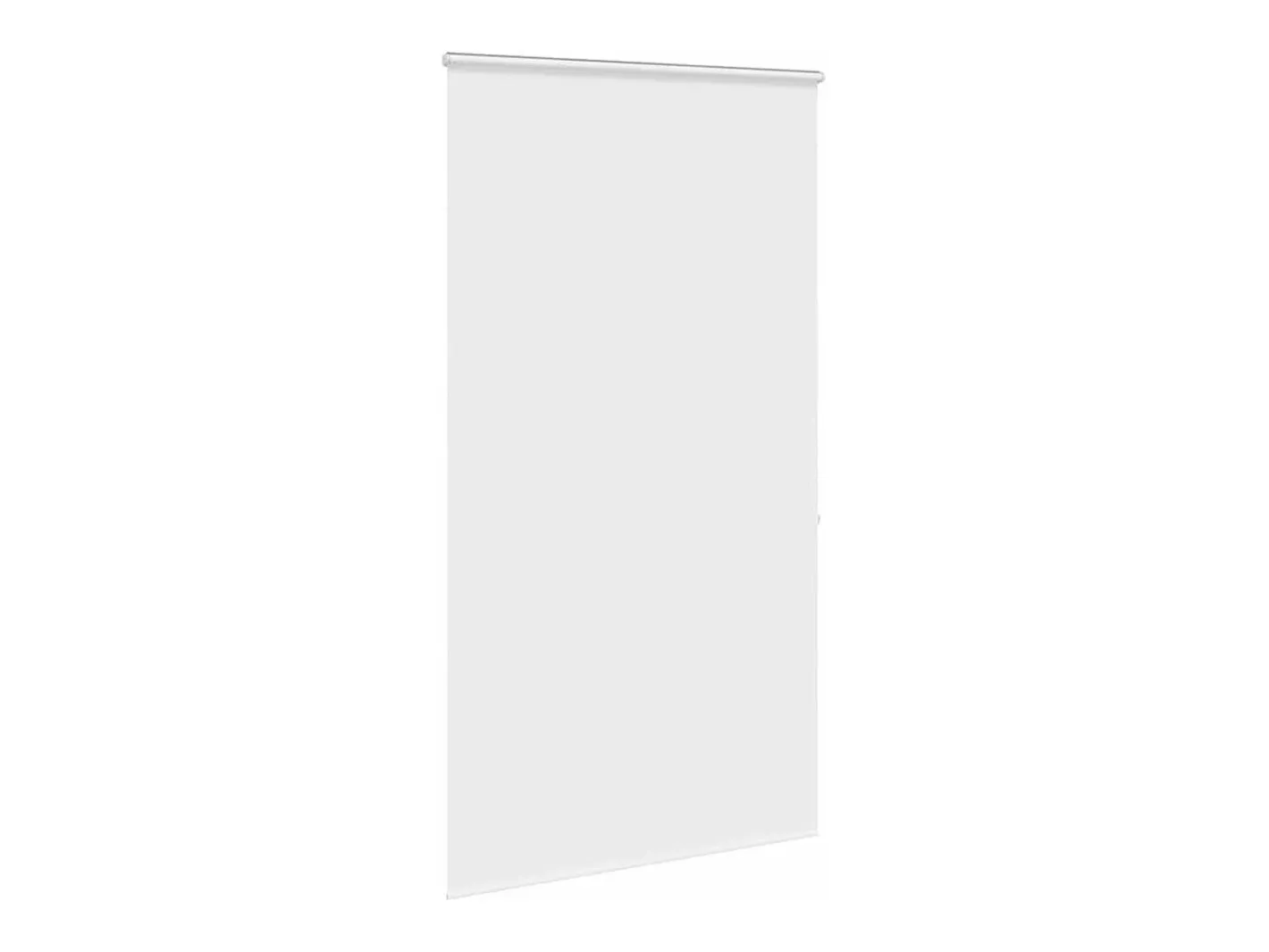 Estor enrollable de ducha con casete de tela ancho 136 cm Blanco
