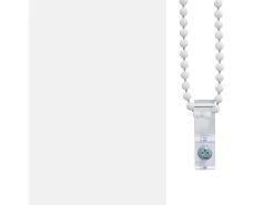 Estor enrollable de ducha con casete de tela ancho 136 cm Blanco