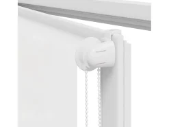 Estor enrollable de ducha 130x240 cm ancho de tela 126 cm Blanco