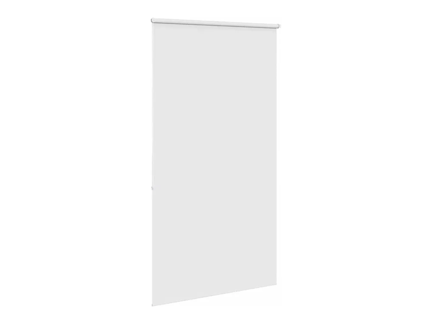 Estor enrollable de ducha 130x240 cm ancho de tela 126 cm Blanco