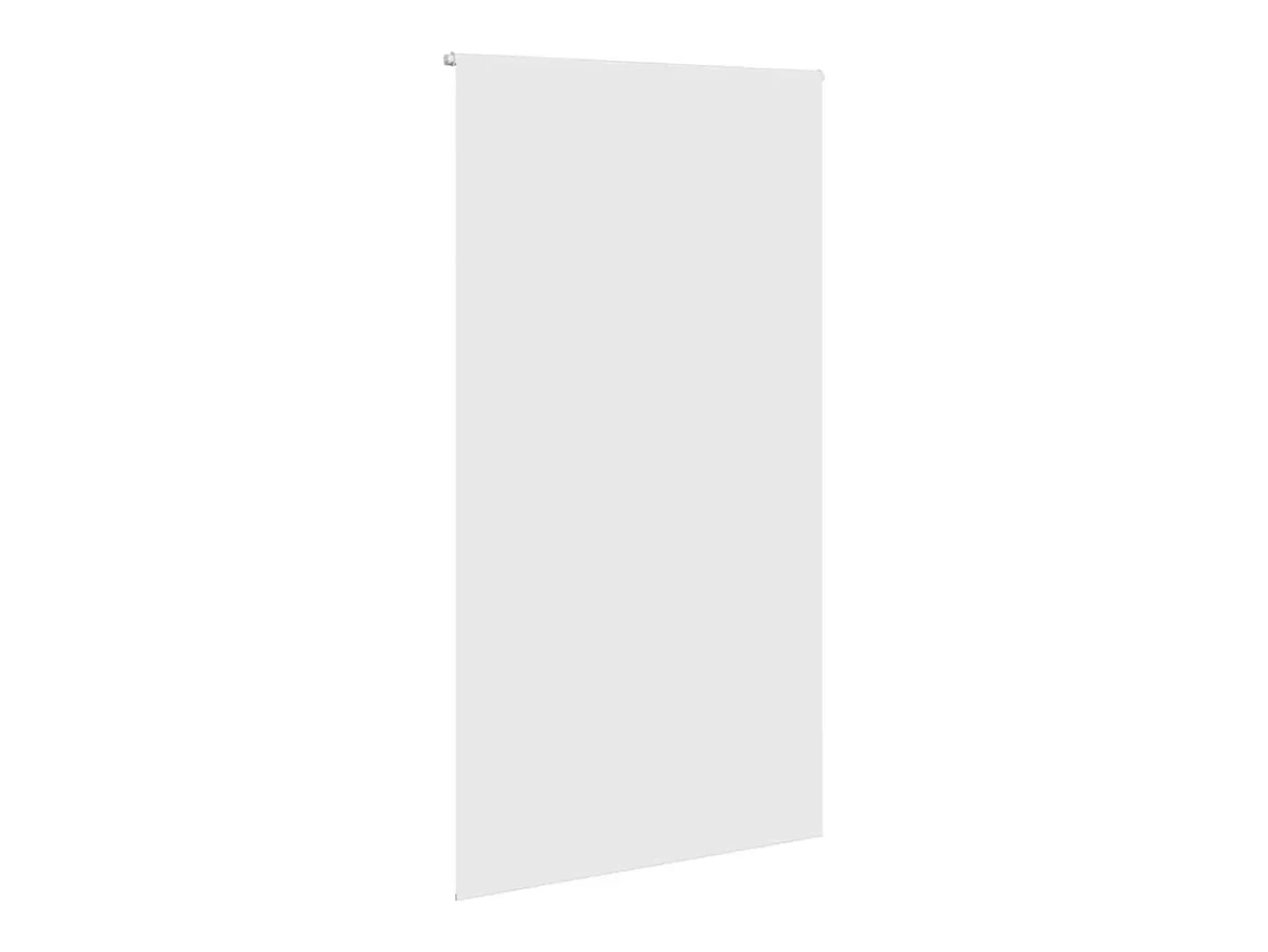 Estor enrollable de ducha 130x240 cm ancho de tela 126 cm Blanco