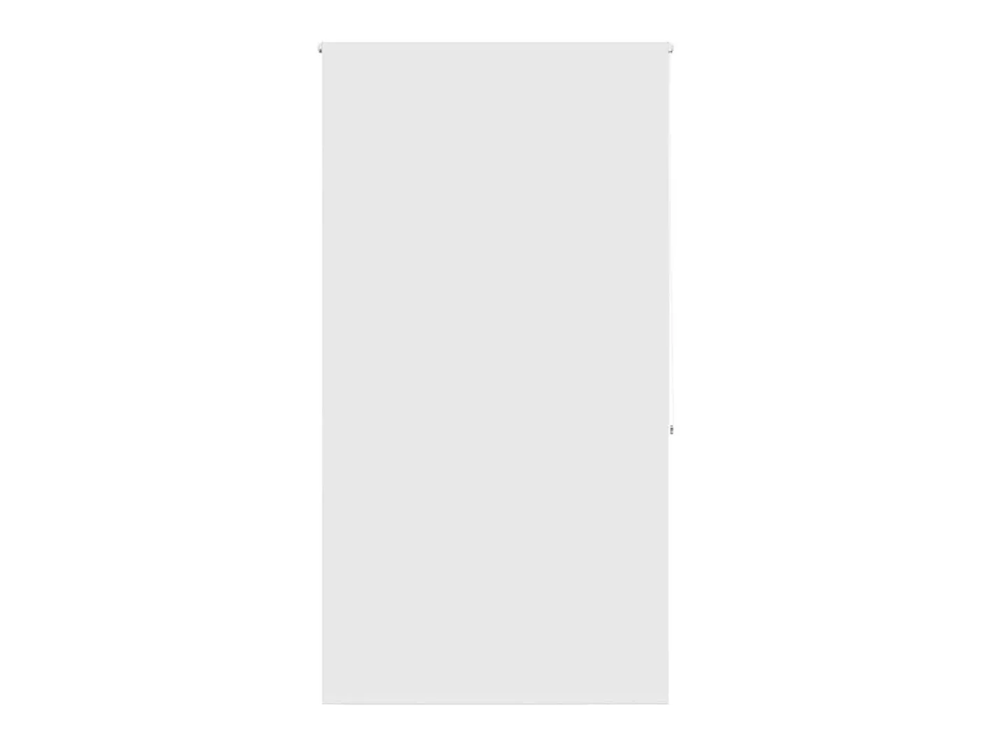 Estor enrollable de ducha 130x240 cm ancho de tela 126 cm Blanco